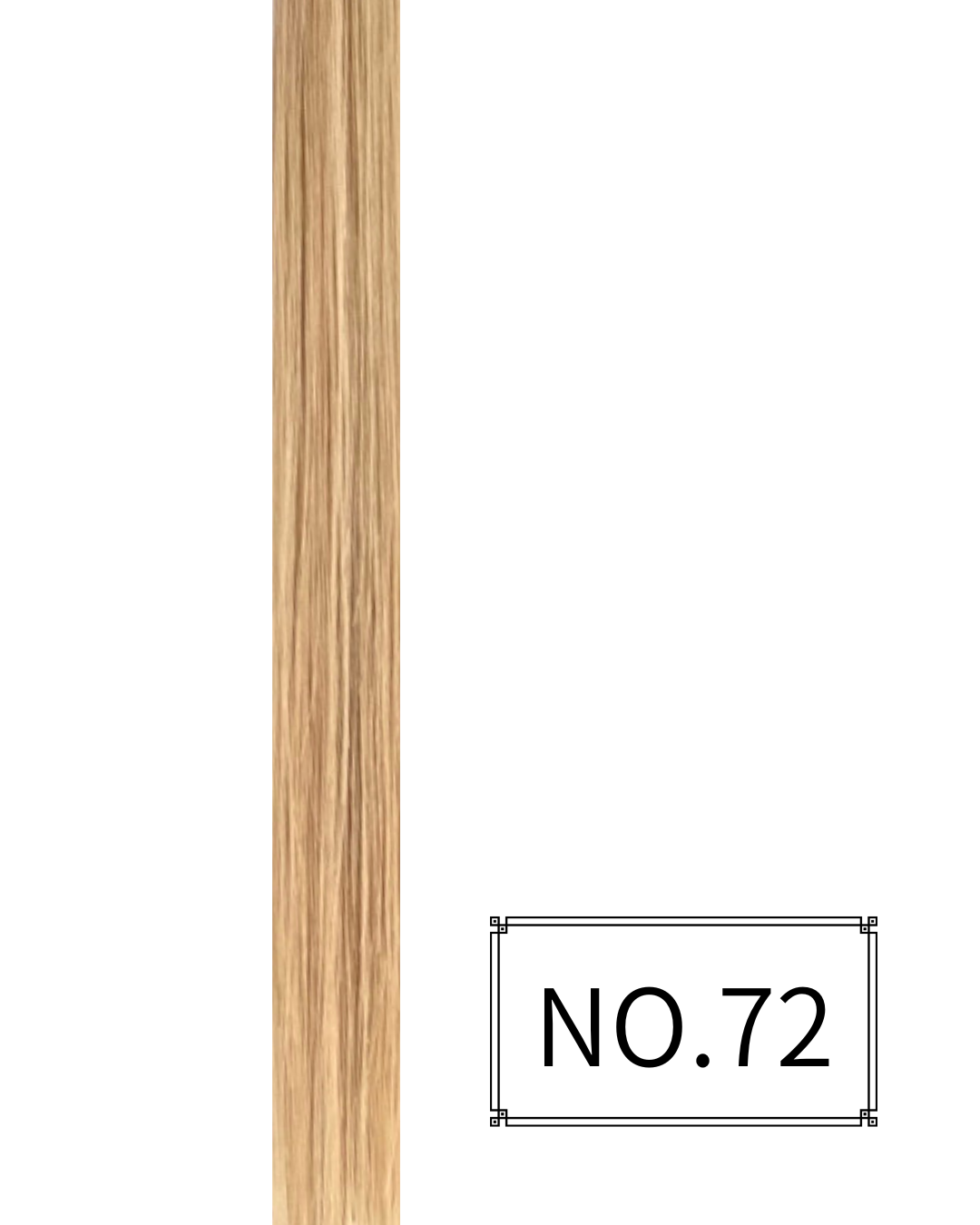 ロアバージン 高品質リペア対応エクステ|1パック【40本入り】NO.72