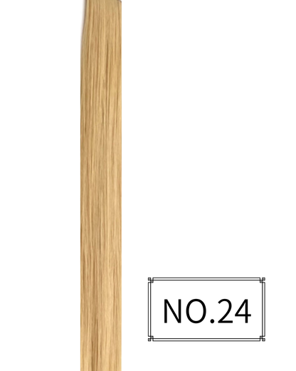 ロアバージン　高品質リペア対応エクステ｜1シート（2本入り）（全28色）