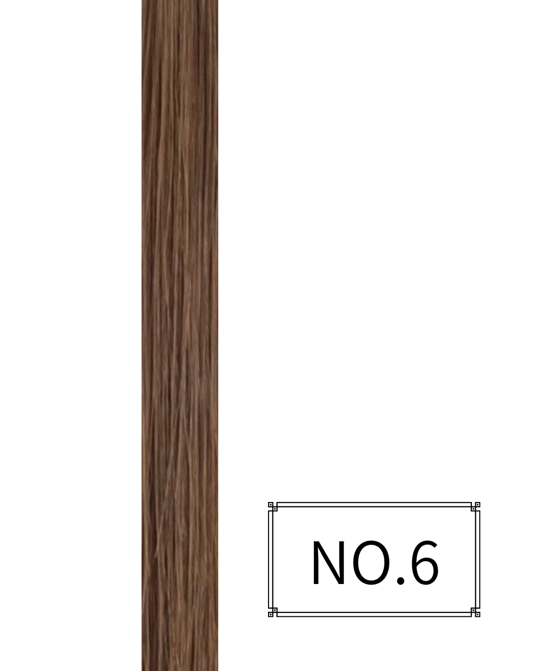ロアバージン　高品質リペア対応エクステ｜1パック【40本入り】NO.6