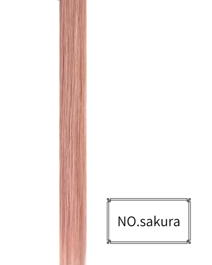 ロアバージン　高品質リペア対応エクステ｜1シート（2本入り）（全28色）